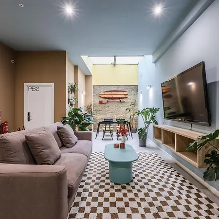 Cerca De La Playa Malvarrosa 3a بيت ضيافة