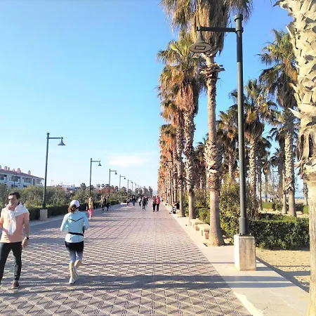 Cerca De La Playa Malvarrosa 3a Valencia